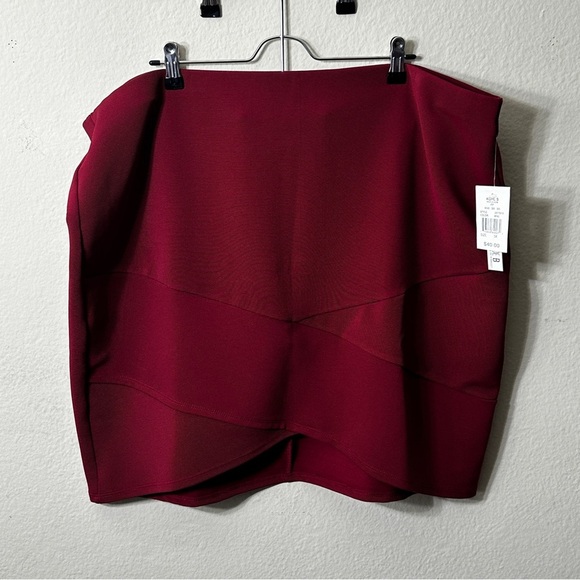 Joe B Dresses & Skirts - Joe B. Burgundy Mini Skirt #150